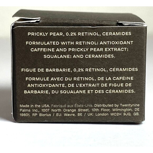 Twenty Nine Palms Mira Luna Eye Cream Prickly Pear Retinol Full Size .42 Oz NIB - Picture 6 of 9